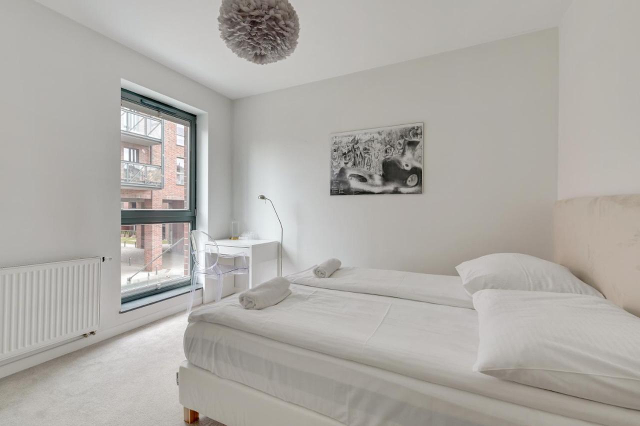 Premium Apartment In The Historic Gdansk Brewery Bagian luar foto